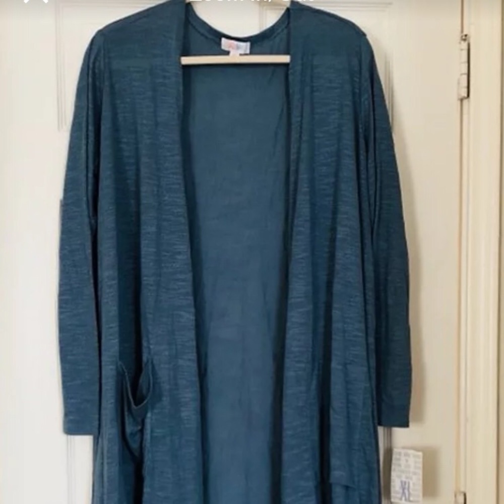 New with tags Blue Solid Lularoe Sarah xl